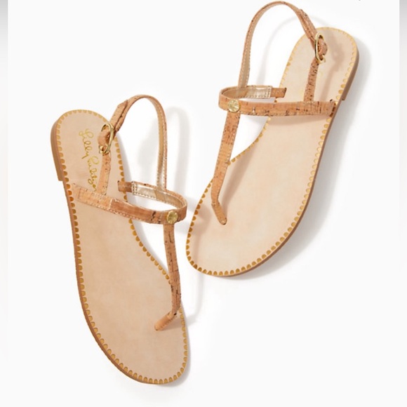 Lilly Pulitzer Rita Sandals - Picture 1 of 5